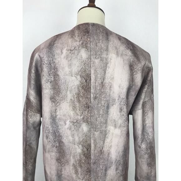 Maison Scotch Open Front Stretch Lined Carcoat Coat - Picture 10 of 12